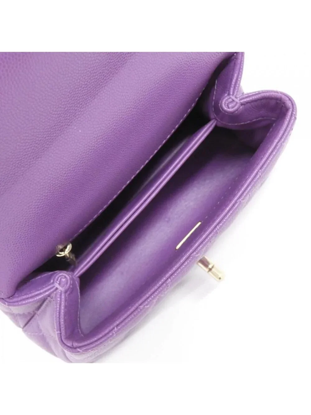 Chanel Bag Handbag Purple